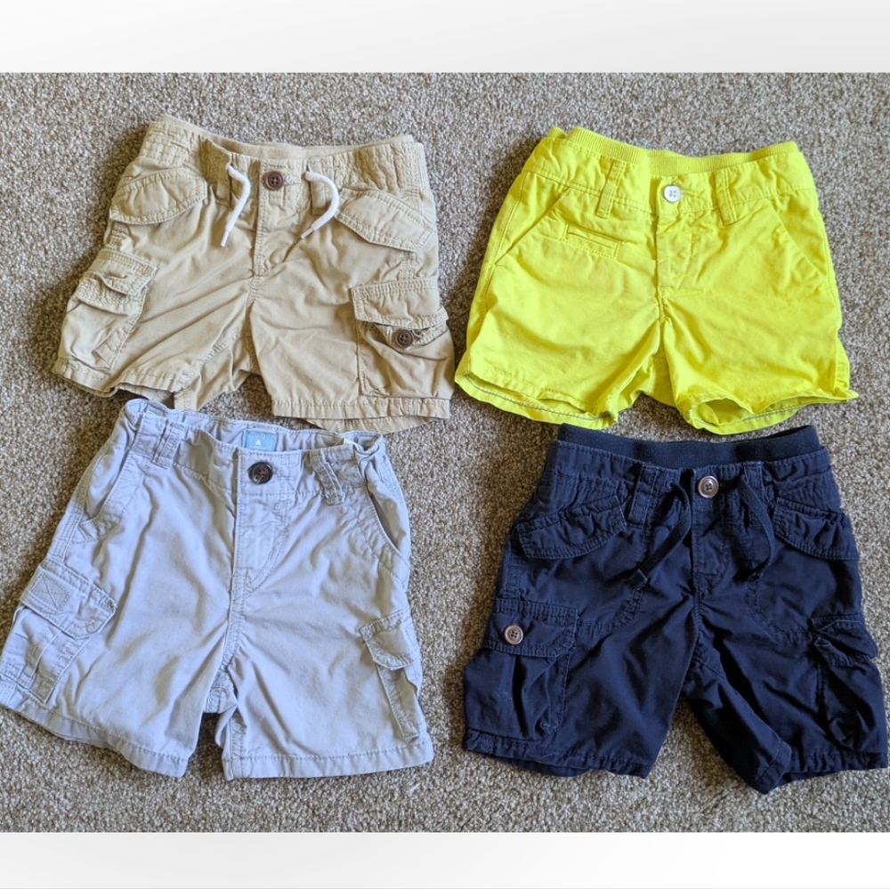 GAP Boys Shorts Bundle ~ 12-18 mo